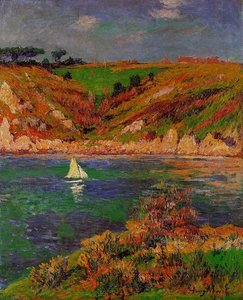 Zeilboten in Bretagne